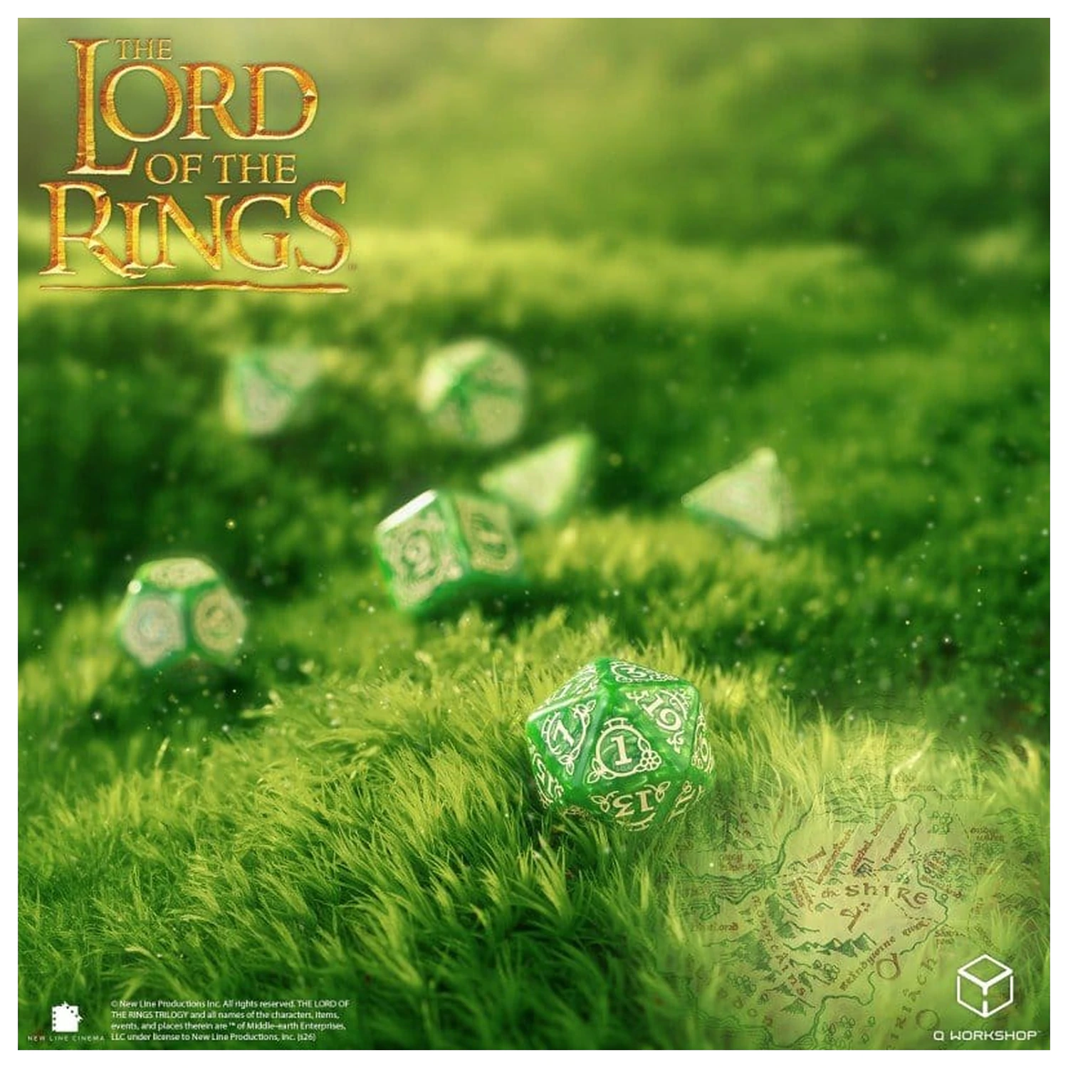The Lord of the Rings Sada 7 kostek Shire fotografii produktu