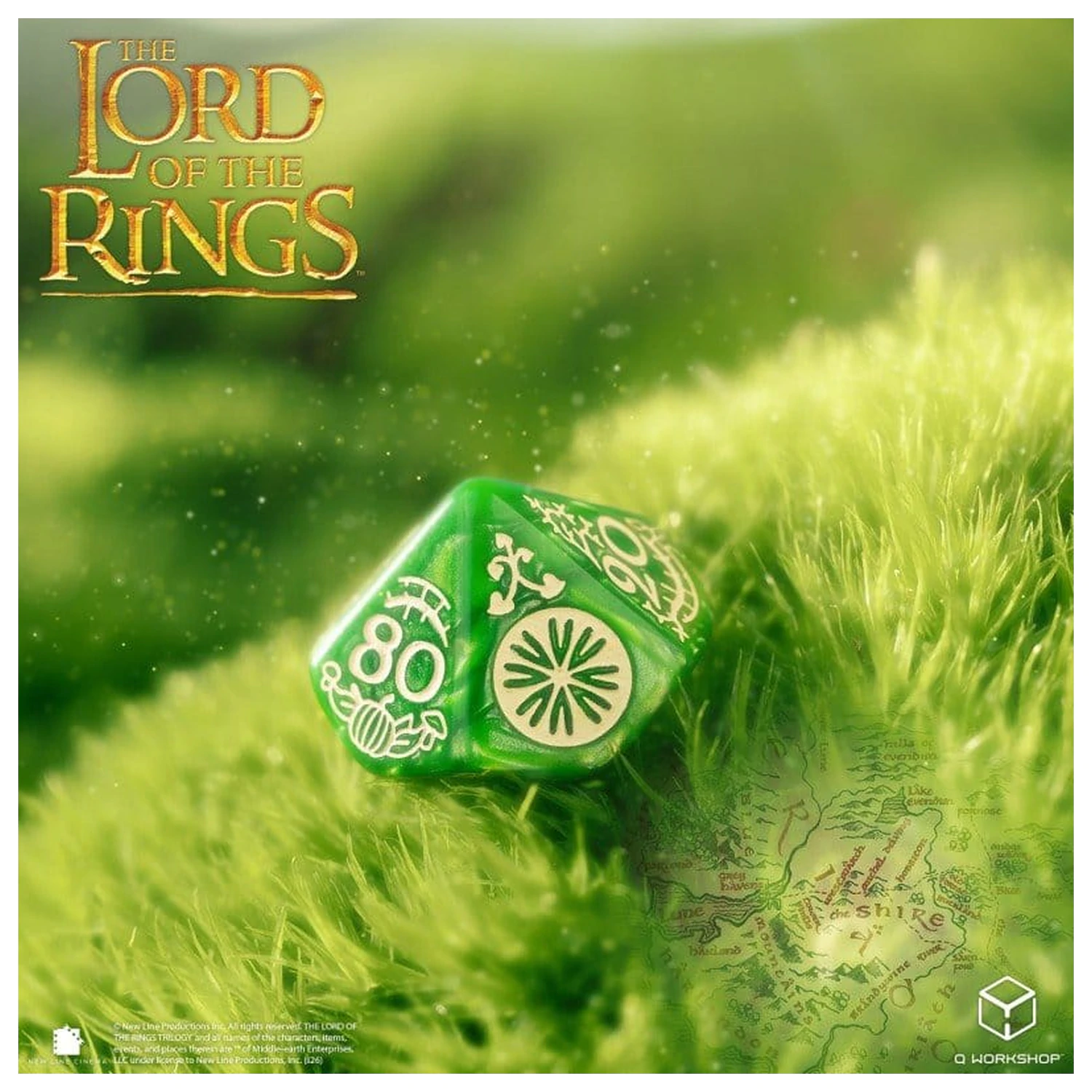 The Lord of the Rings Sada 7 kostek Shire fotografii produktu