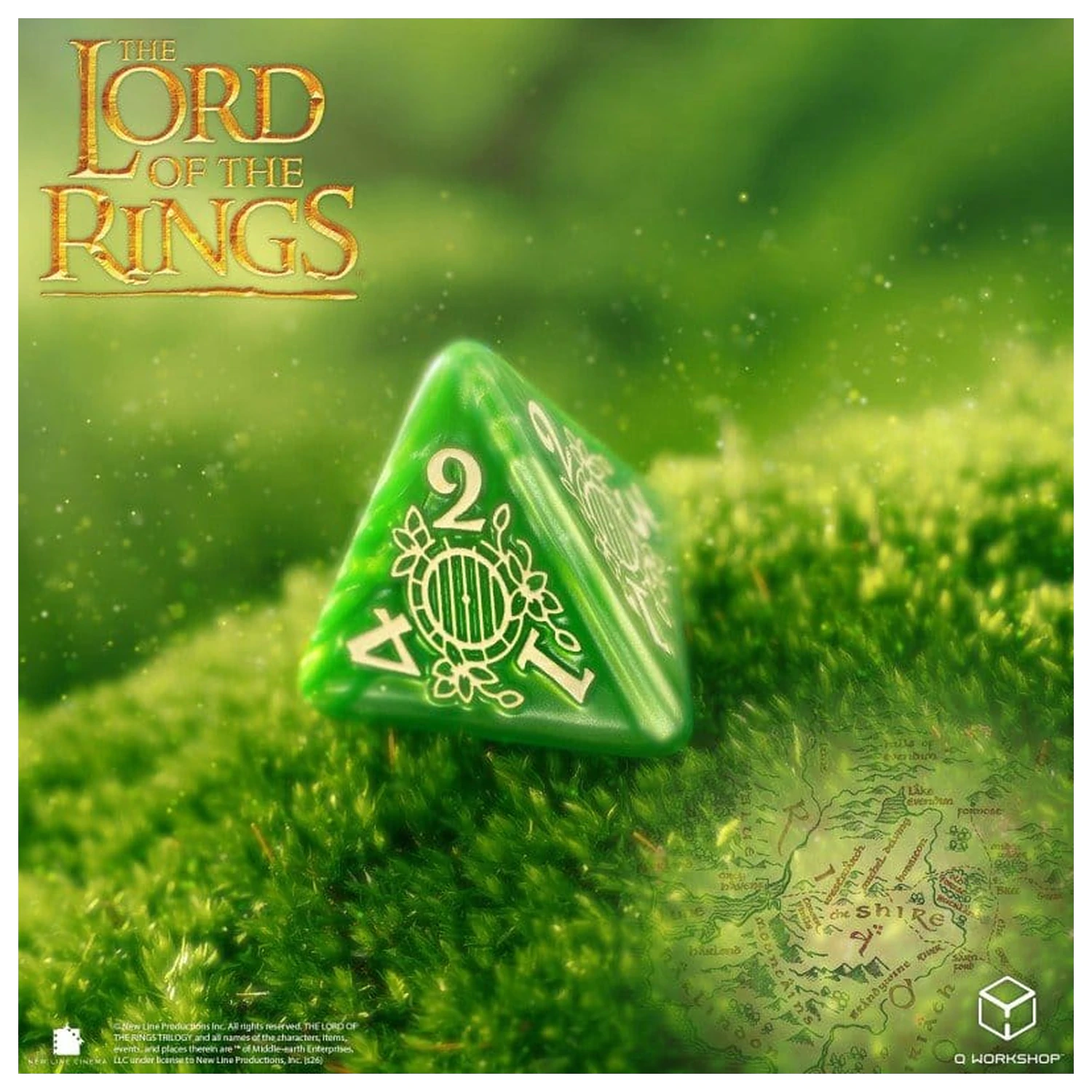 The Lord of the Rings Sada 7 kostek Shire fotografii produktu