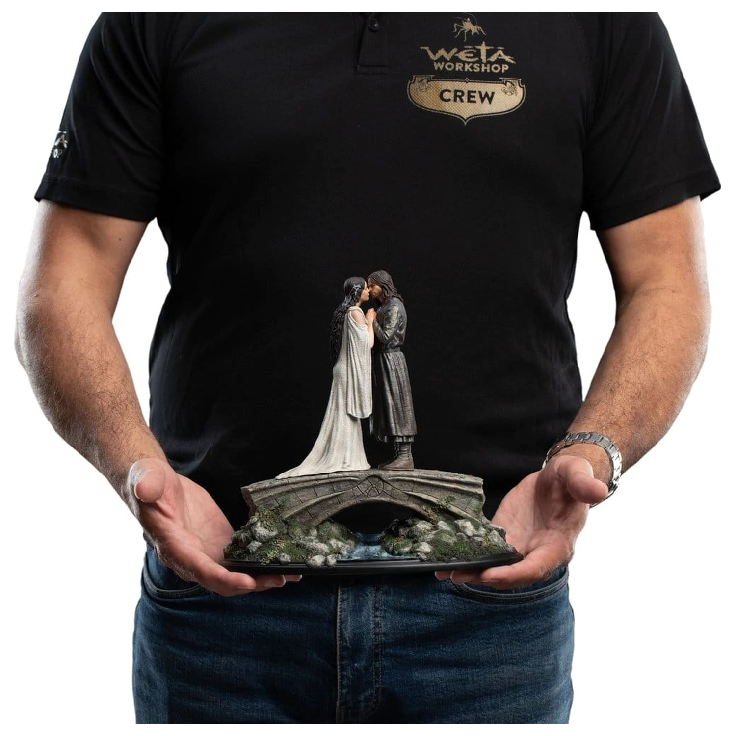 The Lord of the Rings Mini Soška Aragorn & Arwen 24 cm fotografii produktu