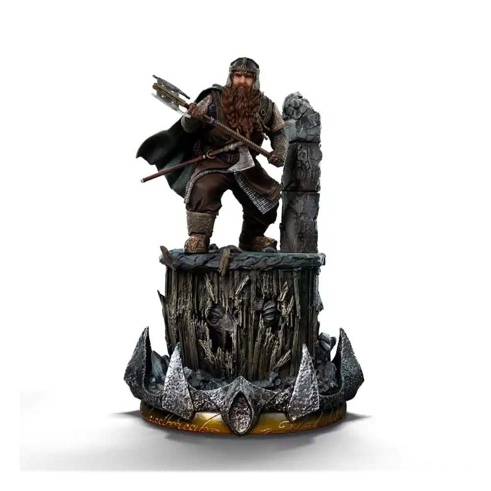 The Lord of the Rings Art Scale Socha 1/10 Gimli Unleashed 26 cm fotografii produktu