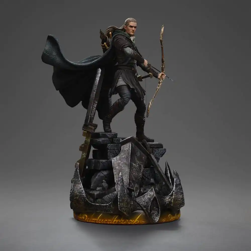 The Lord of the Rings Art Scale Statue 1/10 Legolas Unleashed 29 cm Soška fotografii produktu