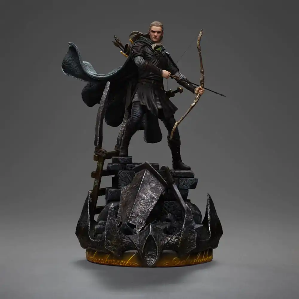 The Lord of the Rings Art Scale Statue 1/10 Legolas Unleashed 29 cm Soška fotografii produktu