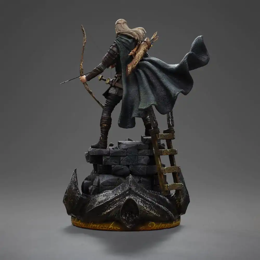 The Lord of the Rings Art Scale Statue 1/10 Legolas Unleashed 29 cm Soška fotografii produktu