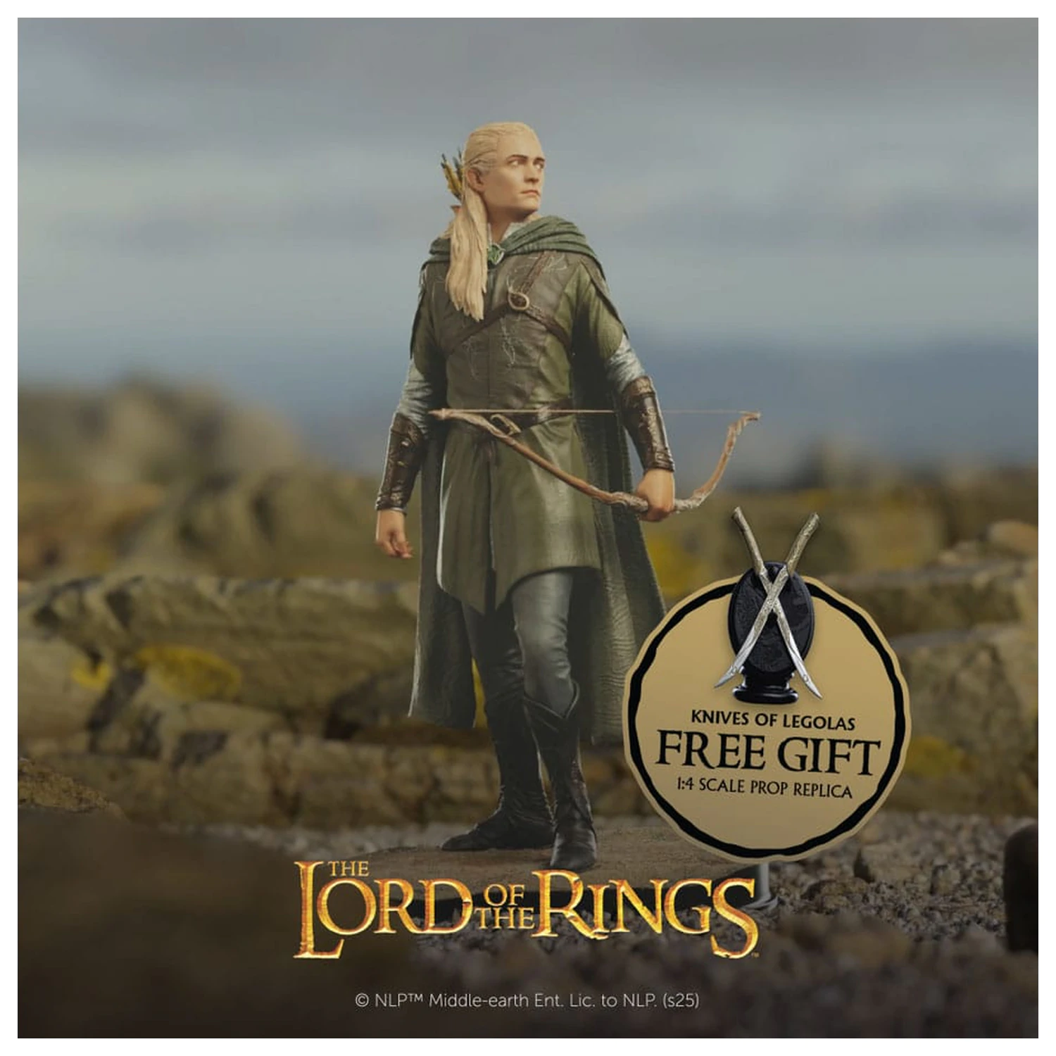 The Lord of the Rings Classic Series Socha 1/6 Legolas, Hunter of the Plains Limited Edition 32 cm fotografii produktu