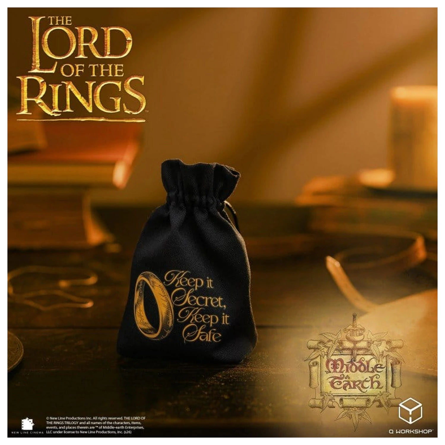 The Lord of the Rings Sáček na kostky The One Ring fotografii produktu