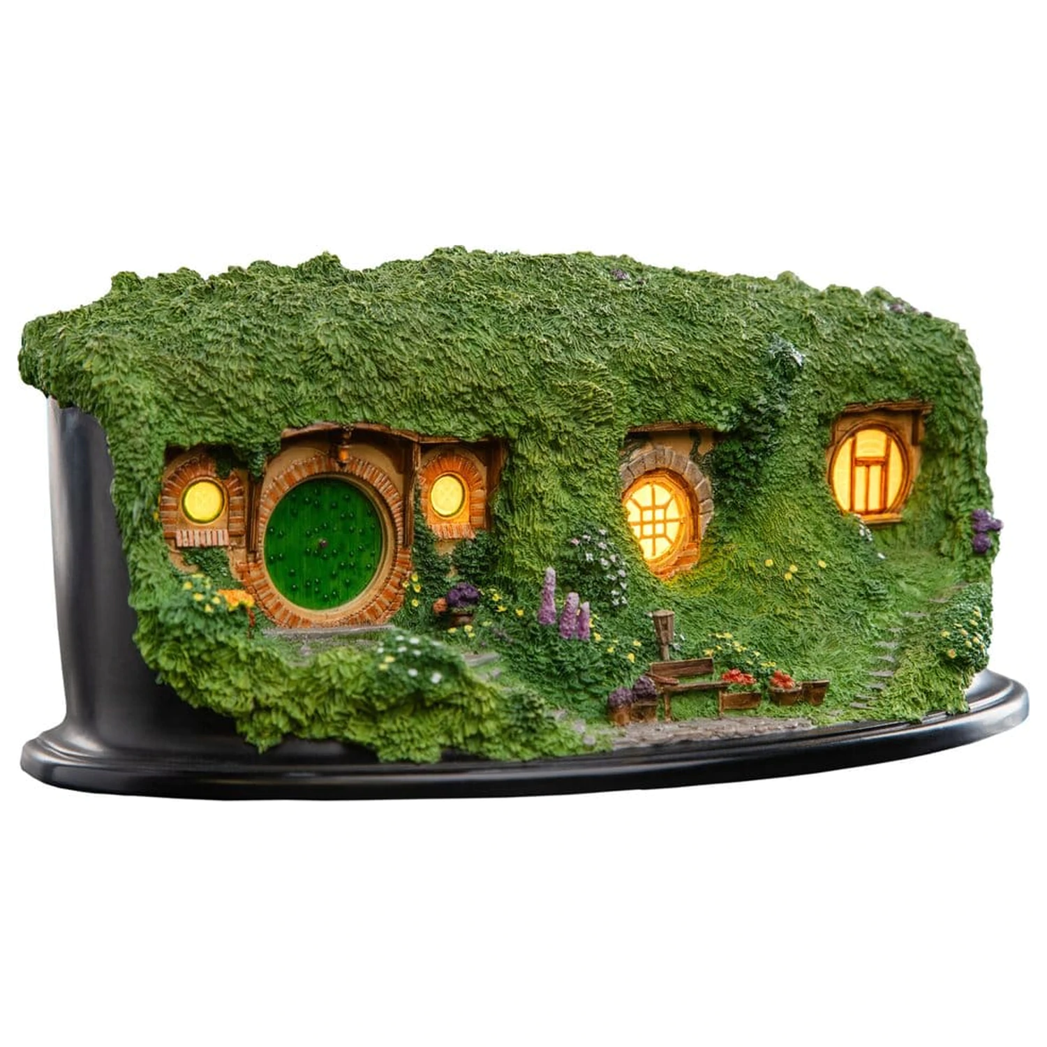 The Lord of the Rings prostředí Hobití díra - Bag End - Osvětlená edice 7 cm fotografii produktu