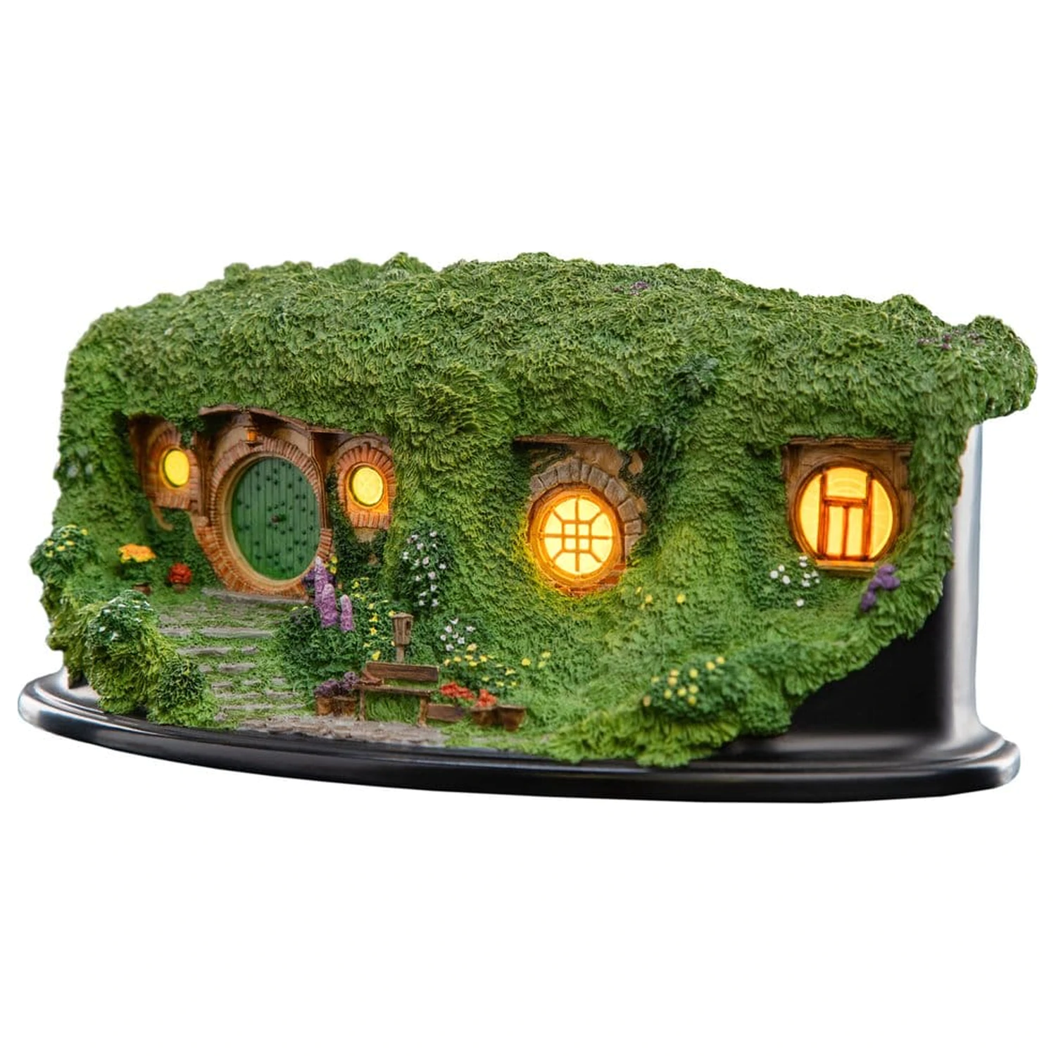 The Lord of the Rings prostředí Hobití díra - Bag End - Osvětlená edice 7 cm fotografii produktu