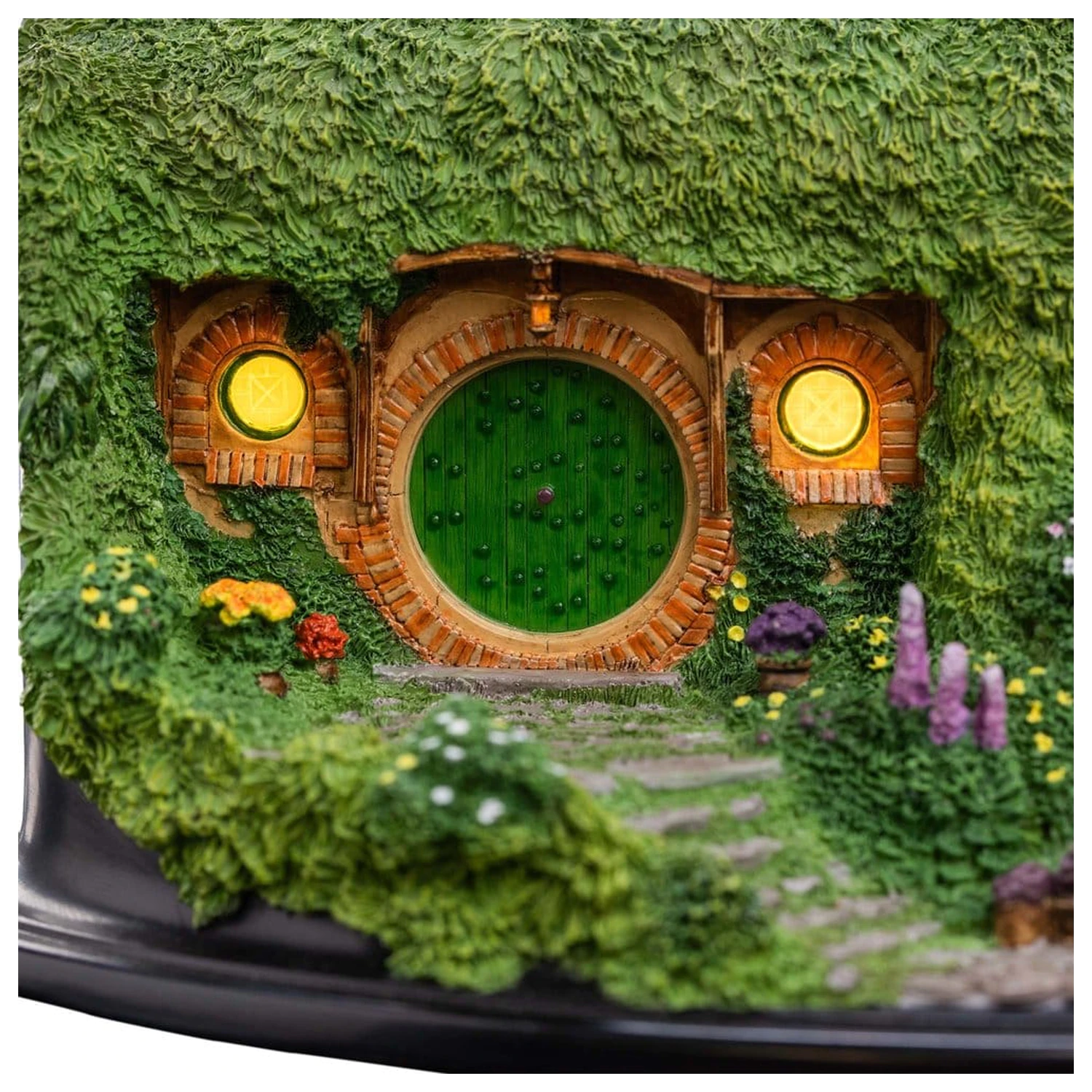 The Lord of the Rings prostředí Hobití díra - Bag End - Osvětlená edice 7 cm fotografii produktu