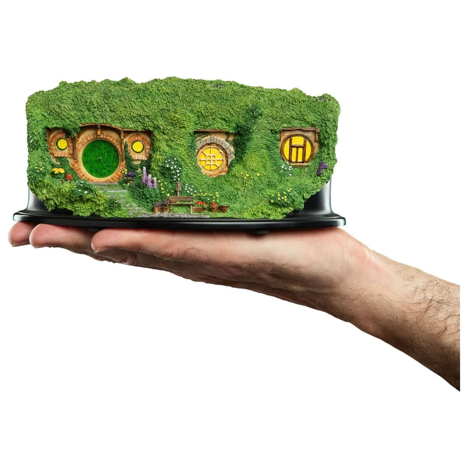 The Lord of the Rings prostředí Hobití díra - Bag End - Osvětlená edice 7 cm fotografii produktu