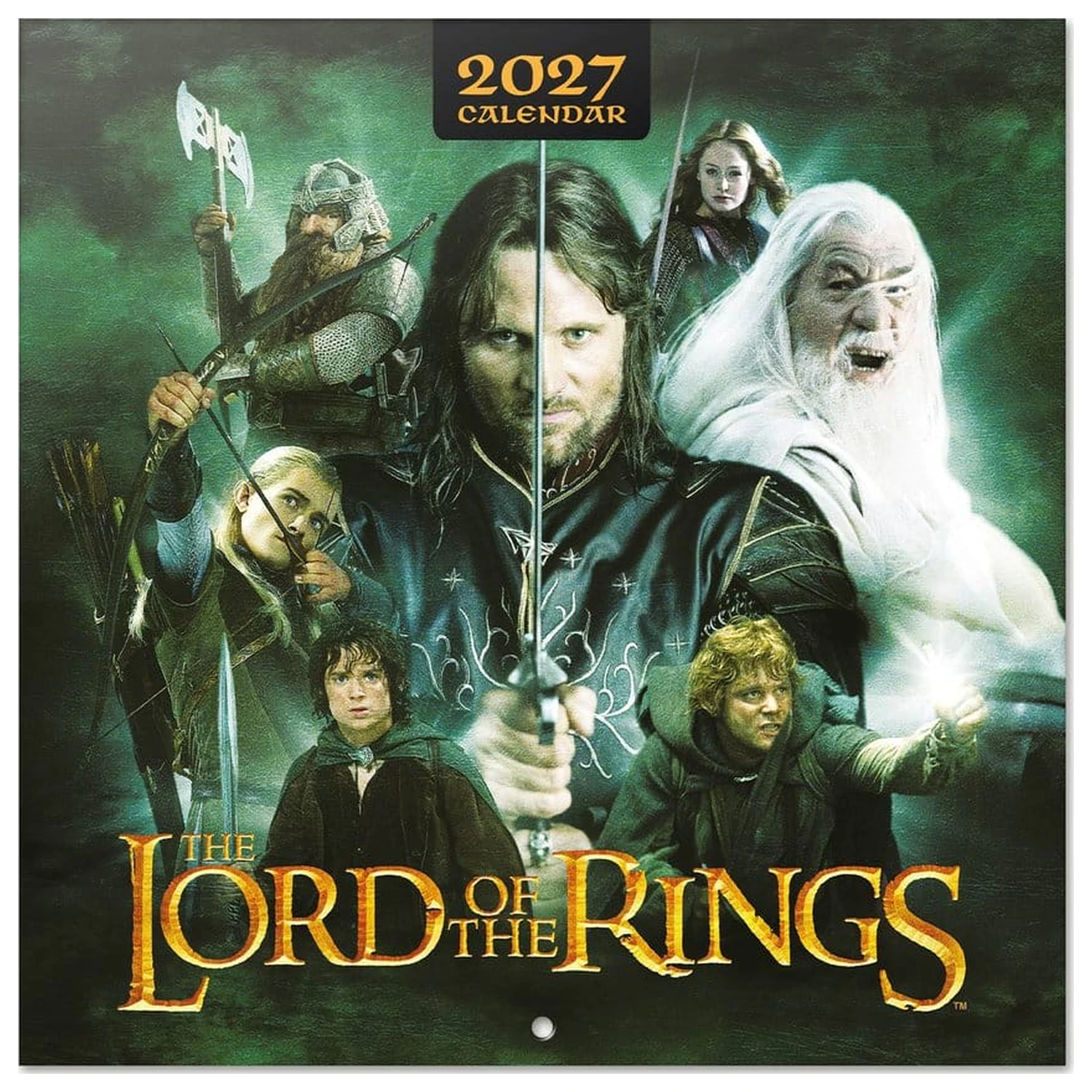 The Lord of the Rings Nástěnný kalendář 2027 30 x 30 cm fotografii produktu