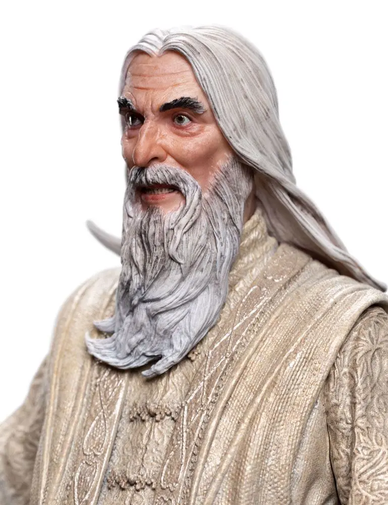 The Lord of the Rings Figures of Fandom PVC Socha Saruman the White 26 cm fotografii produktu