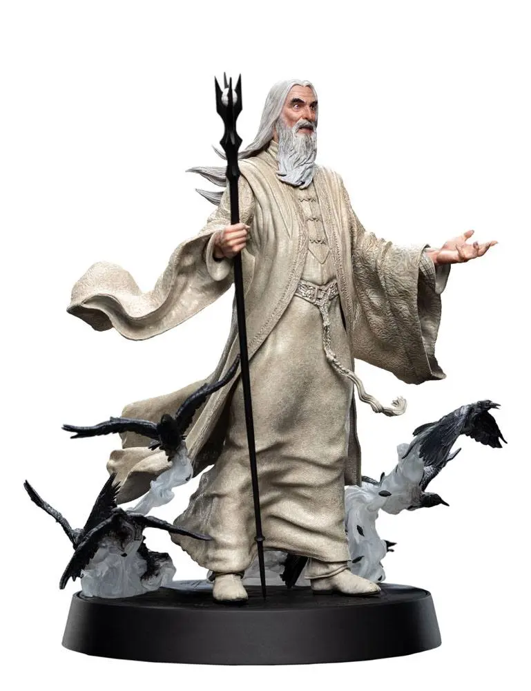 The Lord of the Rings Figures of Fandom PVC Socha Saruman the White 26 cm fotografii produktu