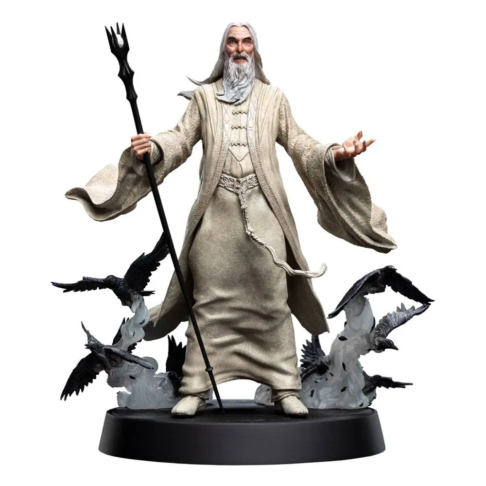 The Lord of the Rings Figures of Fandom PVC Socha Saruman the White 26 cm fotografii produktu