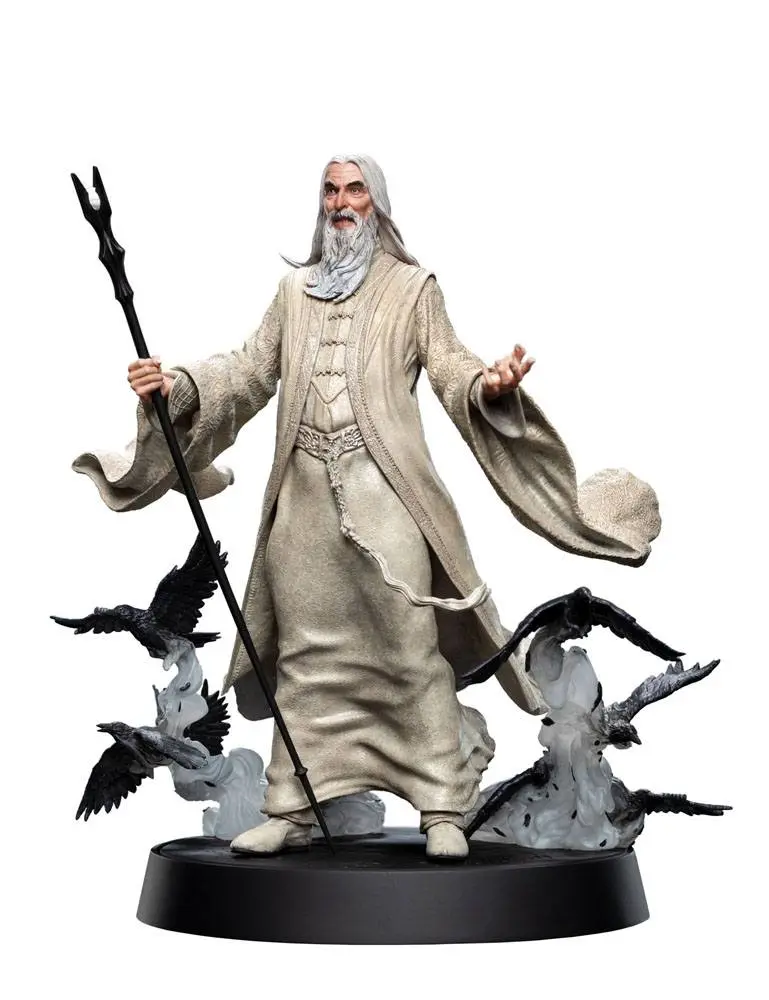 The Lord of the Rings Figures of Fandom PVC Socha Saruman the White 26 cm fotografii produktu