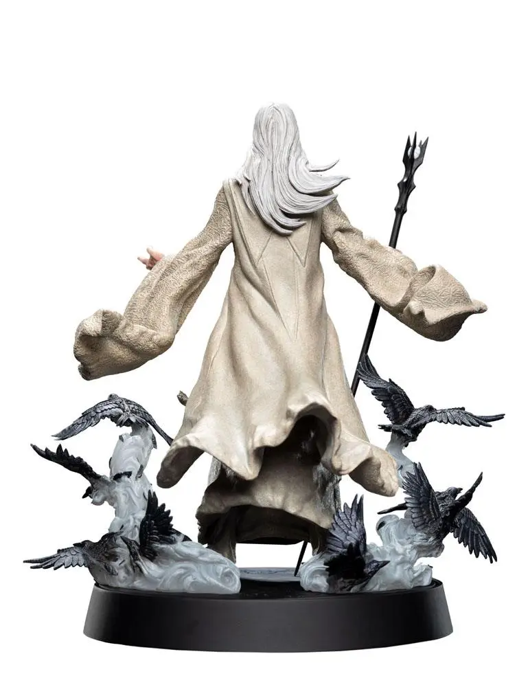 The Lord of the Rings Figures of Fandom PVC Socha Saruman the White 26 cm fotografii produktu