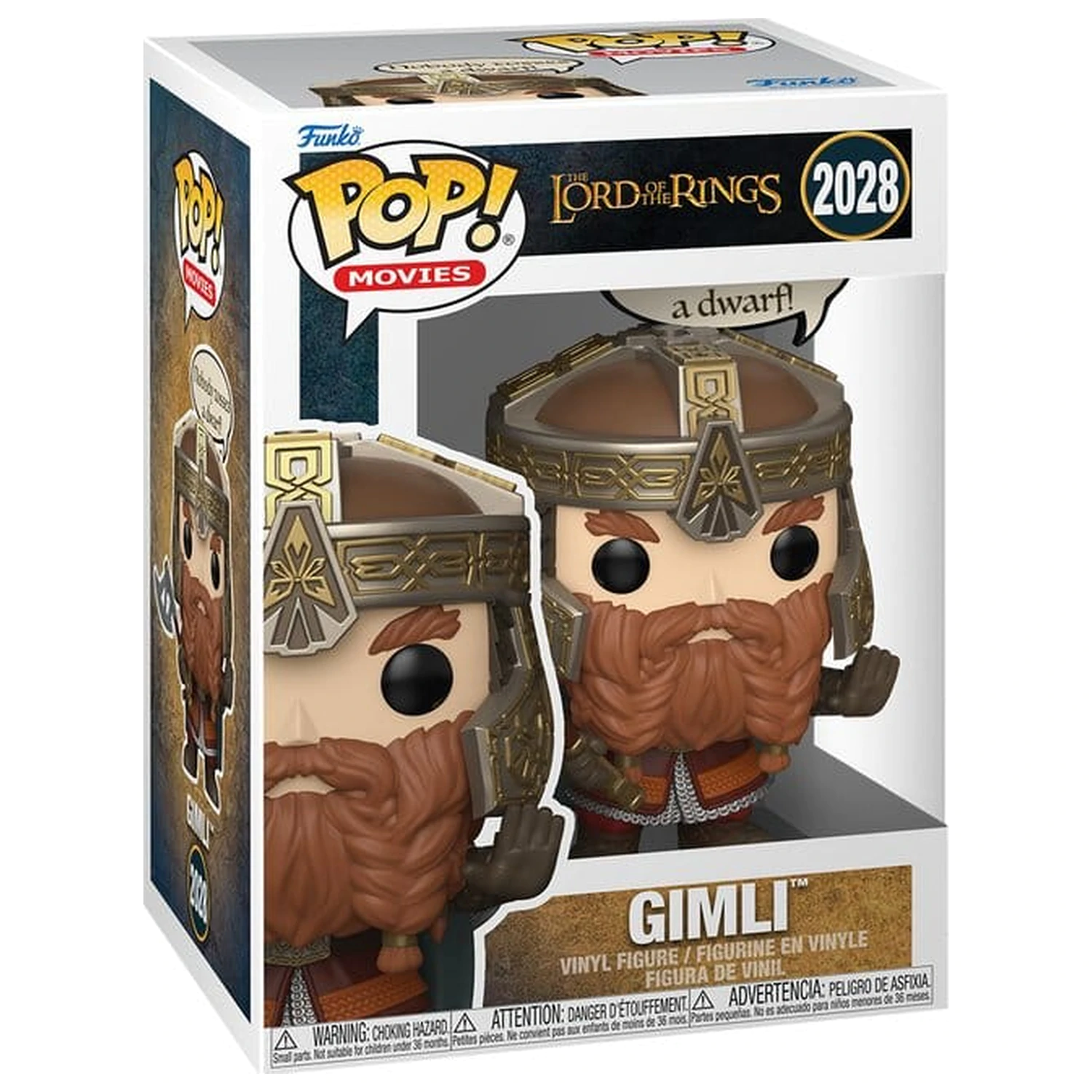 The Lord of the Rings Funko POP! Vinylová Figurka Gimli 9 cm fotografii produktu