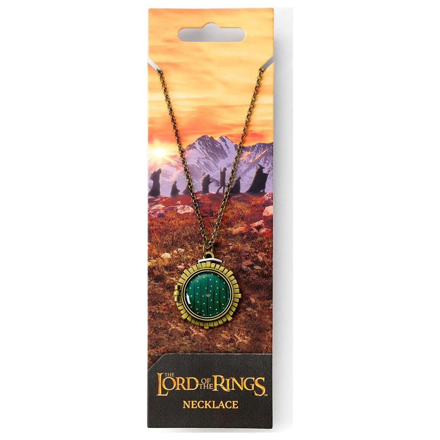 The Lord of The Rings Hobbit Dveře náhrdelník fotografii produktu