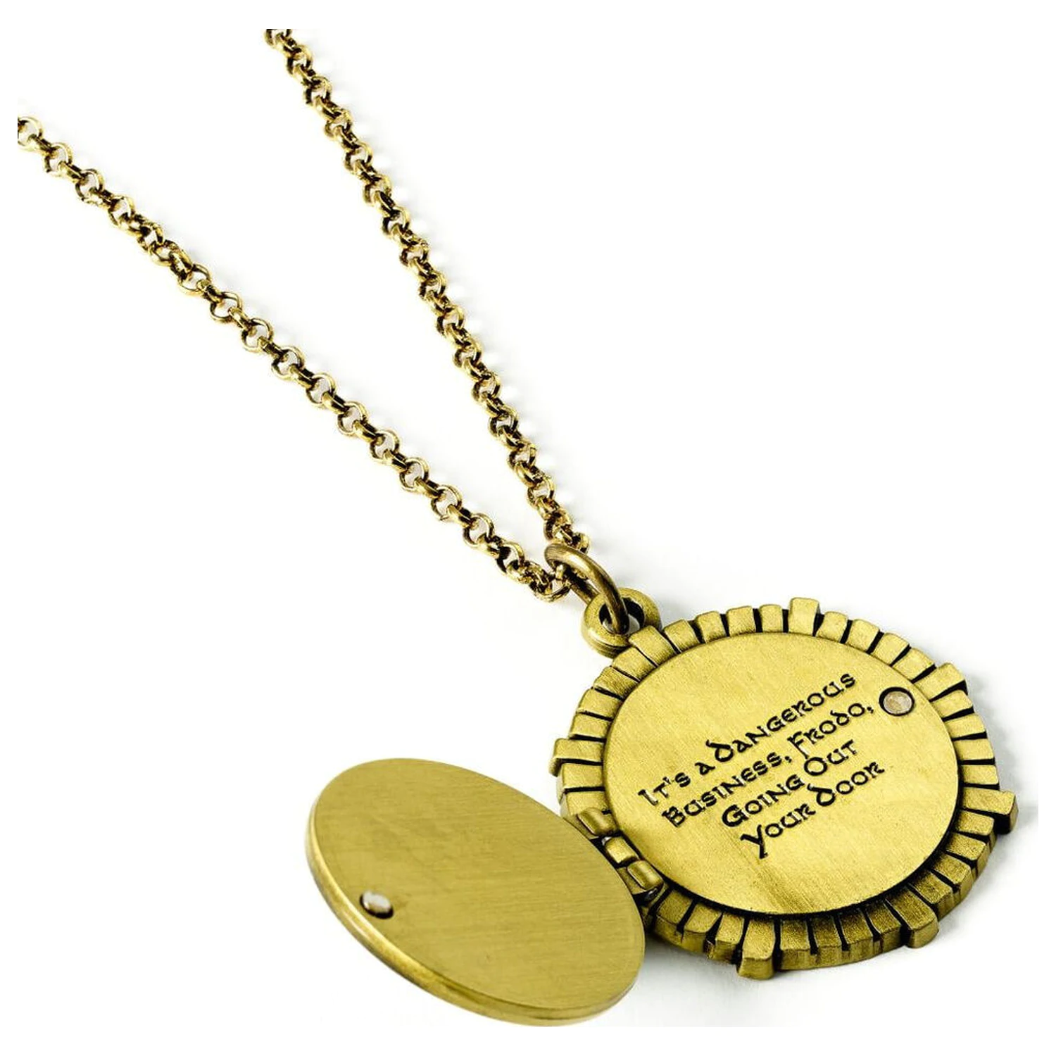 The Lord of The Rings Hobbit Dveře náhrdelník fotografii produktu