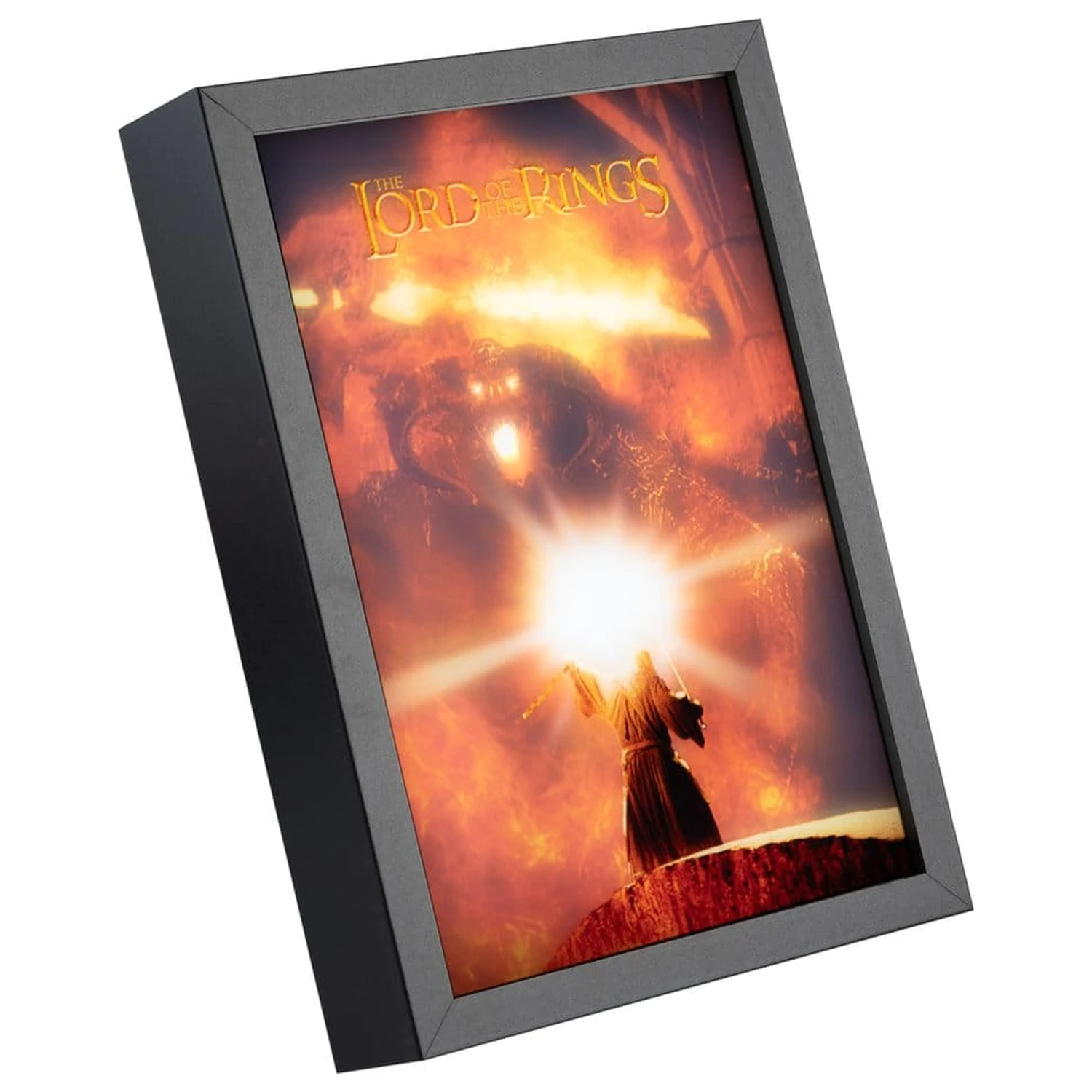 The Lord of the Rings zarámovaný LED panel 28 x 20 cm fotografii produktu