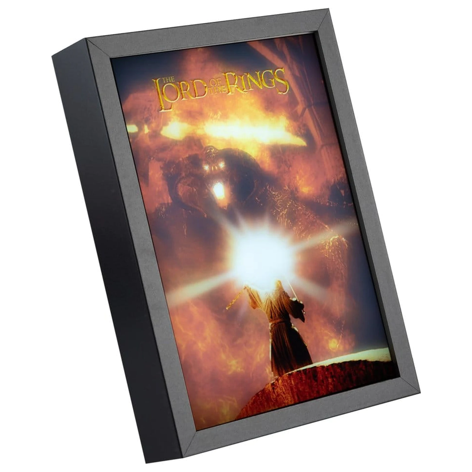 The Lord of the Rings zarámovaný LED panel 28 x 20 cm fotografii produktu