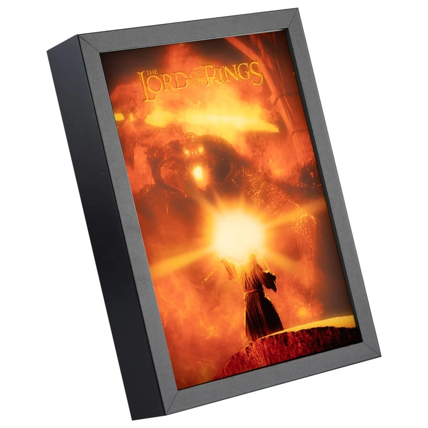 The Lord of the Rings zarámovaný LED panel 28 x 20 cm fotografii produktu