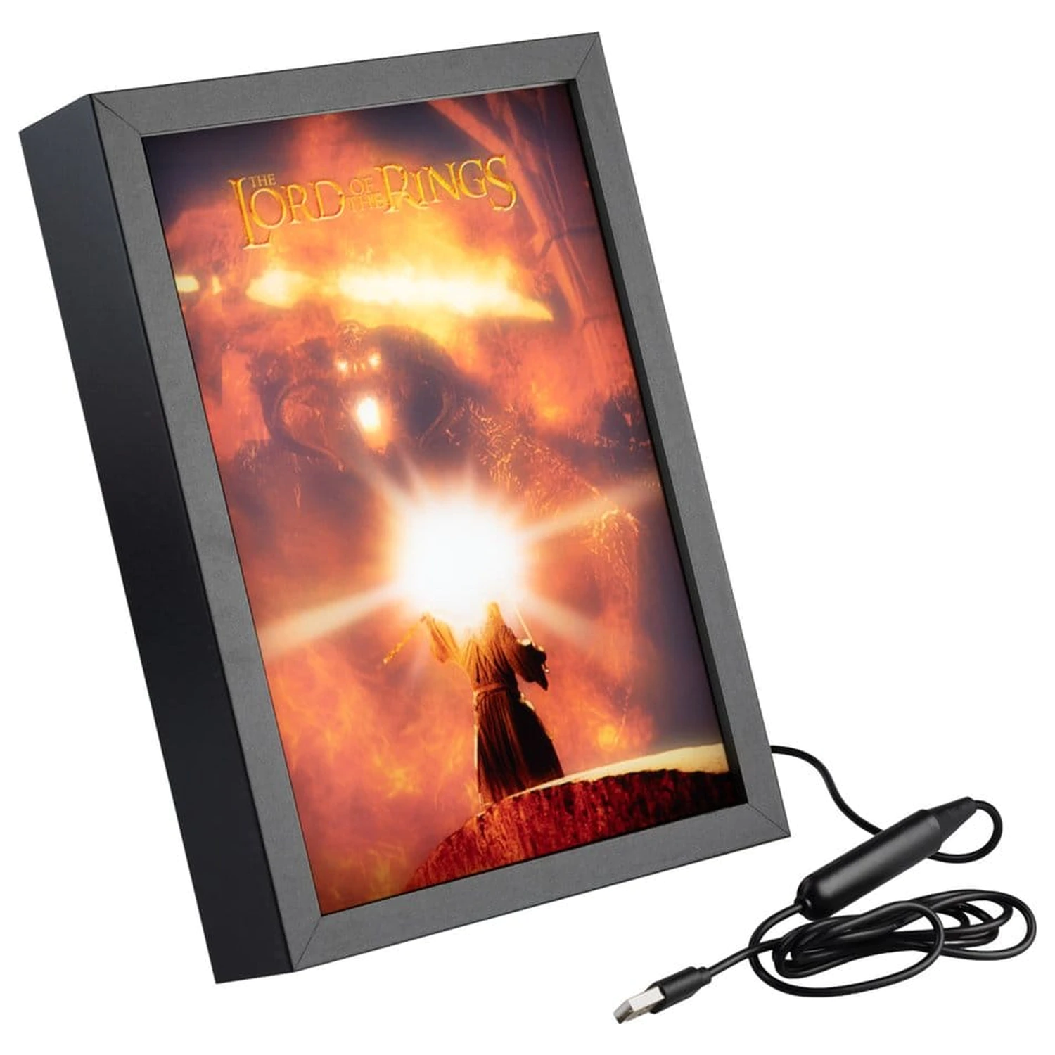The Lord of the Rings zarámovaný LED panel 28 x 20 cm fotografii produktu