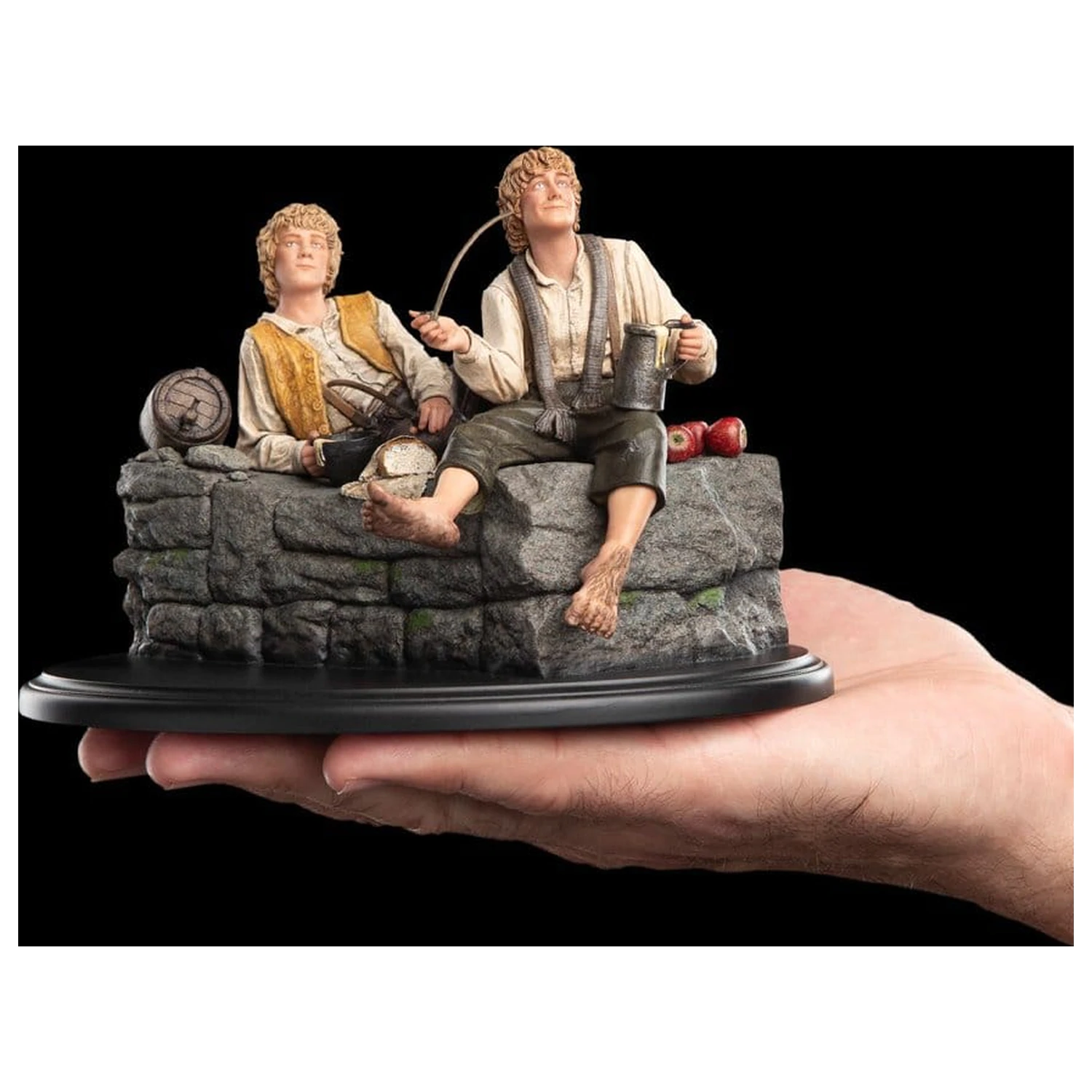 The Lord of the Rings Mini Socha Merry a Pippin 12 cm fotografii produktu
