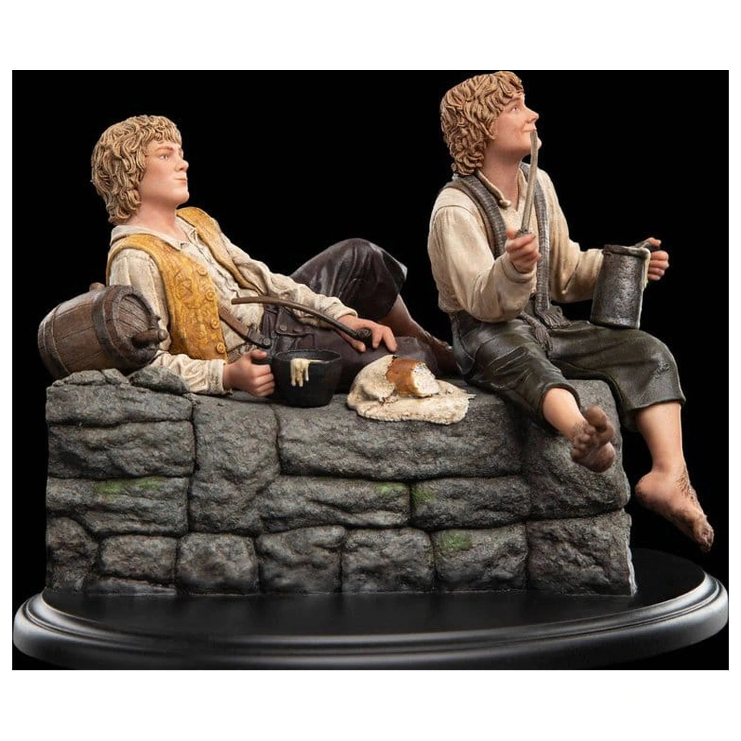 The Lord of the Rings Mini Socha Merry a Pippin 12 cm fotografii produktu