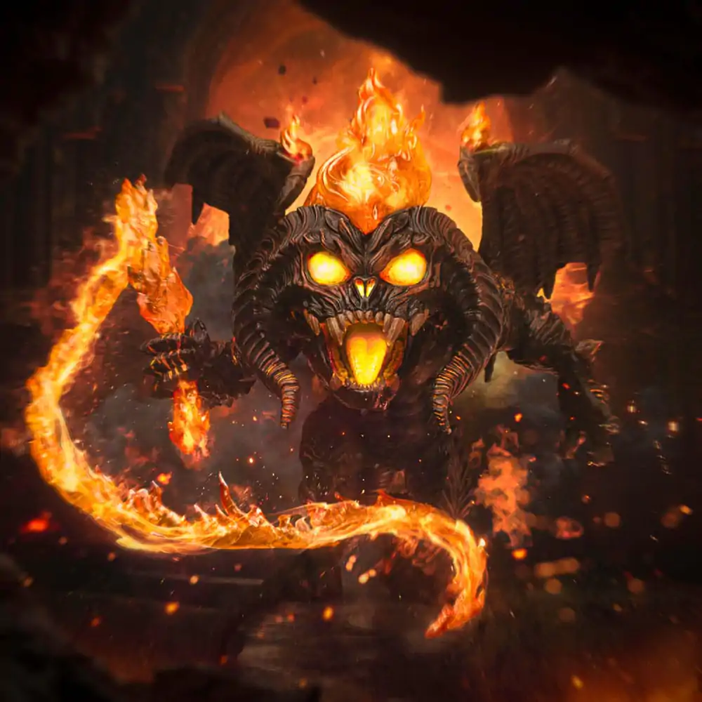 The Lord of the Rings Mini Co. PVC Figurka Balrog 17 cm fotografii produktu