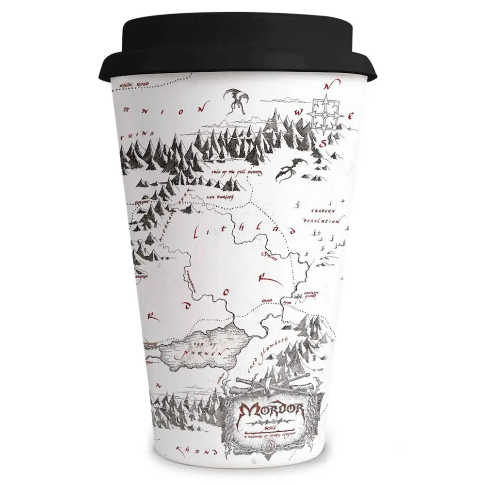 Lord of the Rings Coffee Cup Mordor - hrnek fotografii produktu