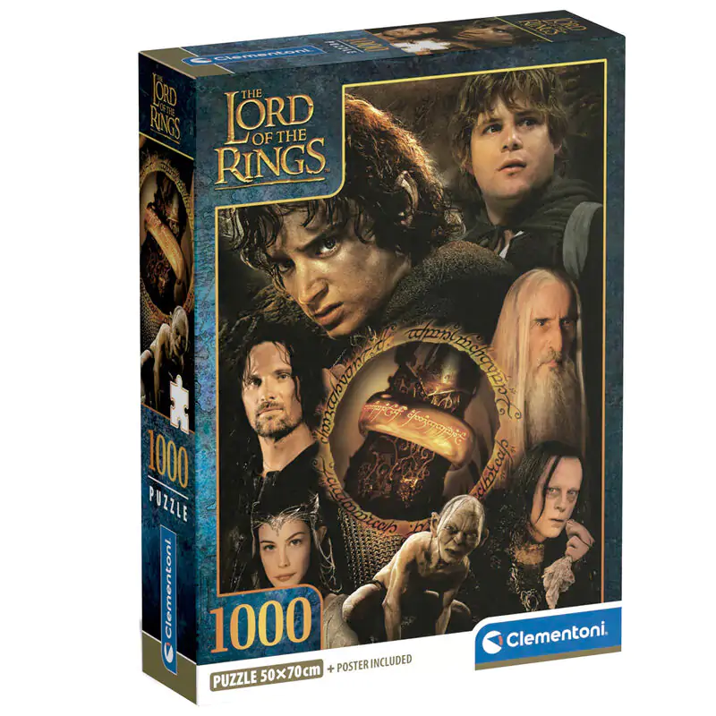 The Lord of the Rings puzzle 1000 dílků fotografii produktu
