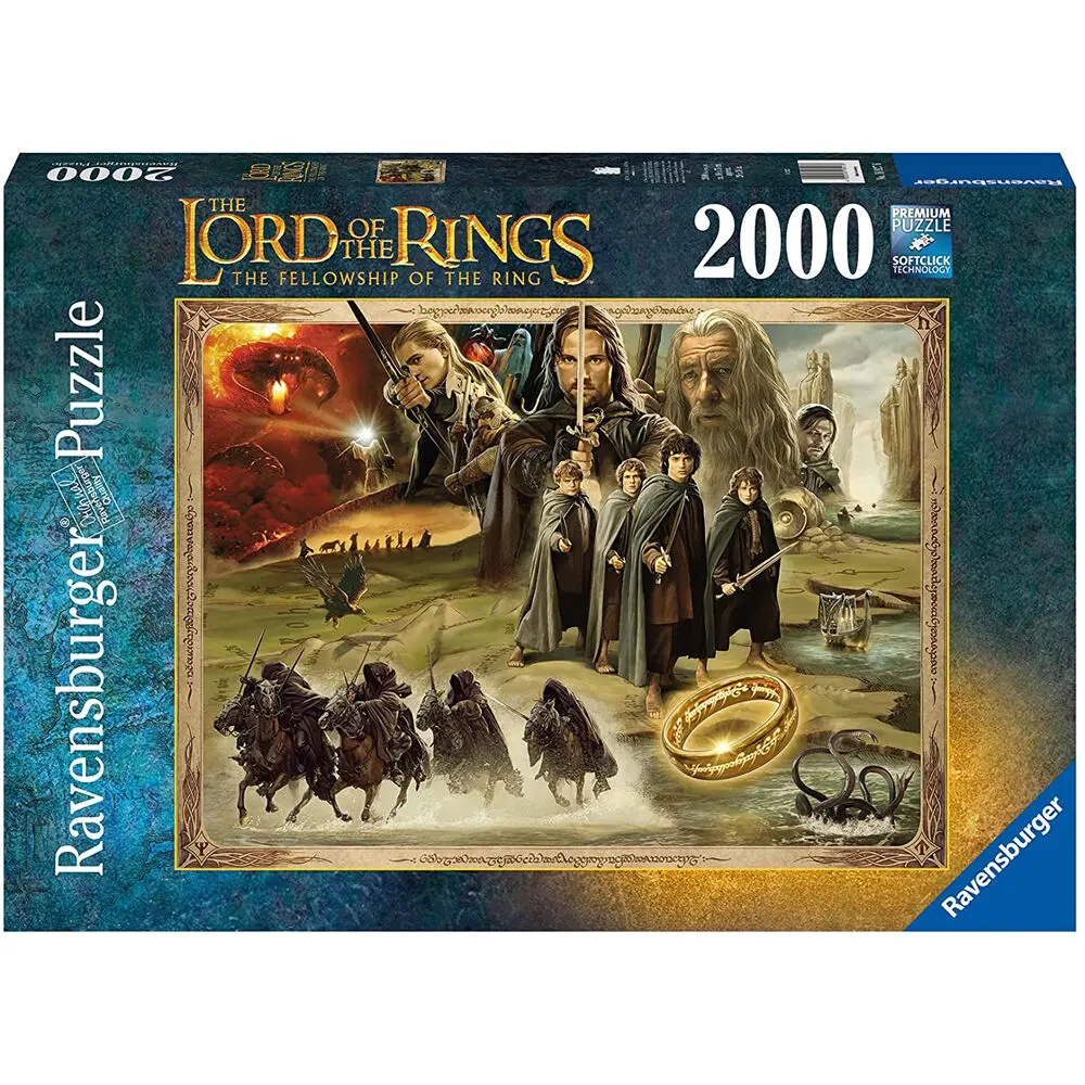 The Lord of the Rings puzzle 2000 dílků fotografii produktu