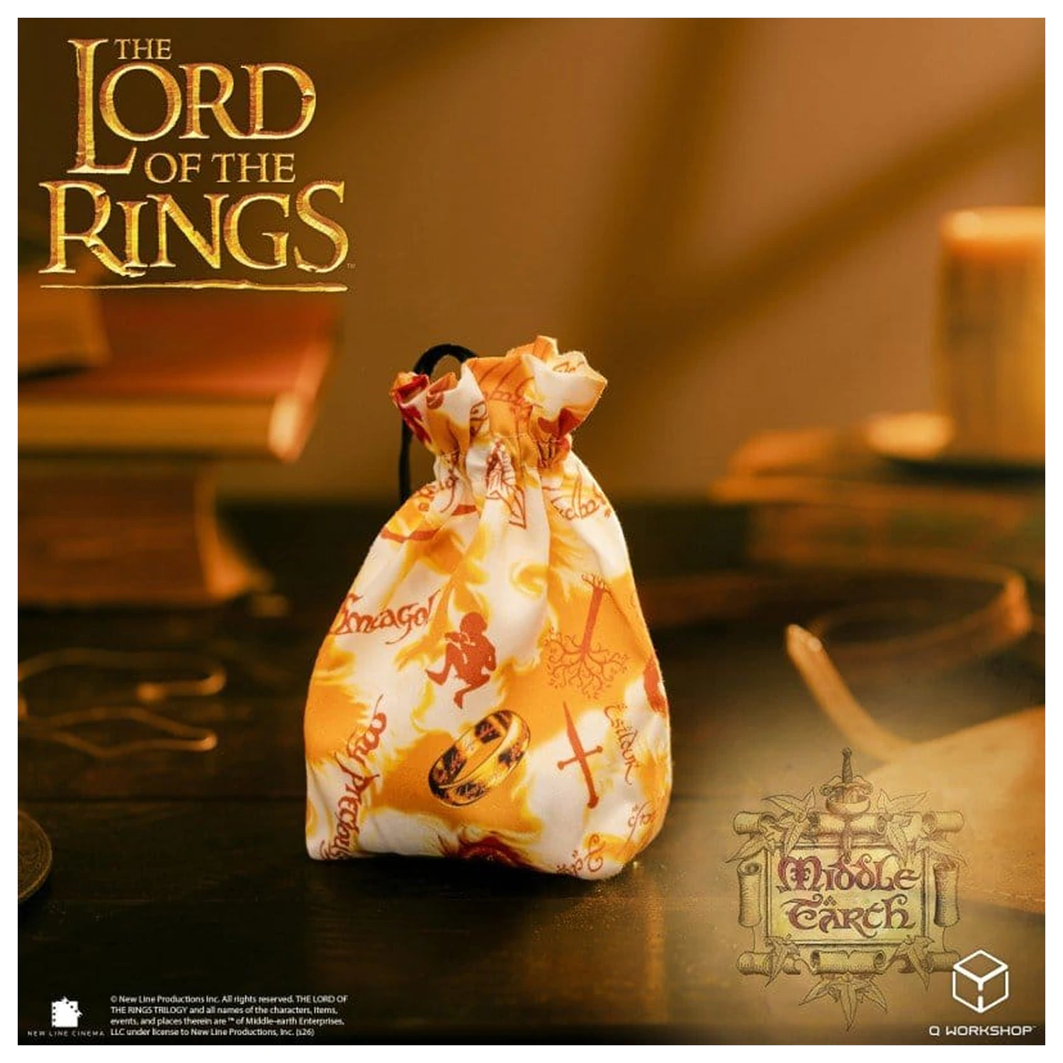 The Lord of the Rings Ring-bearers Full Art sáček na kostky fotografii produktu