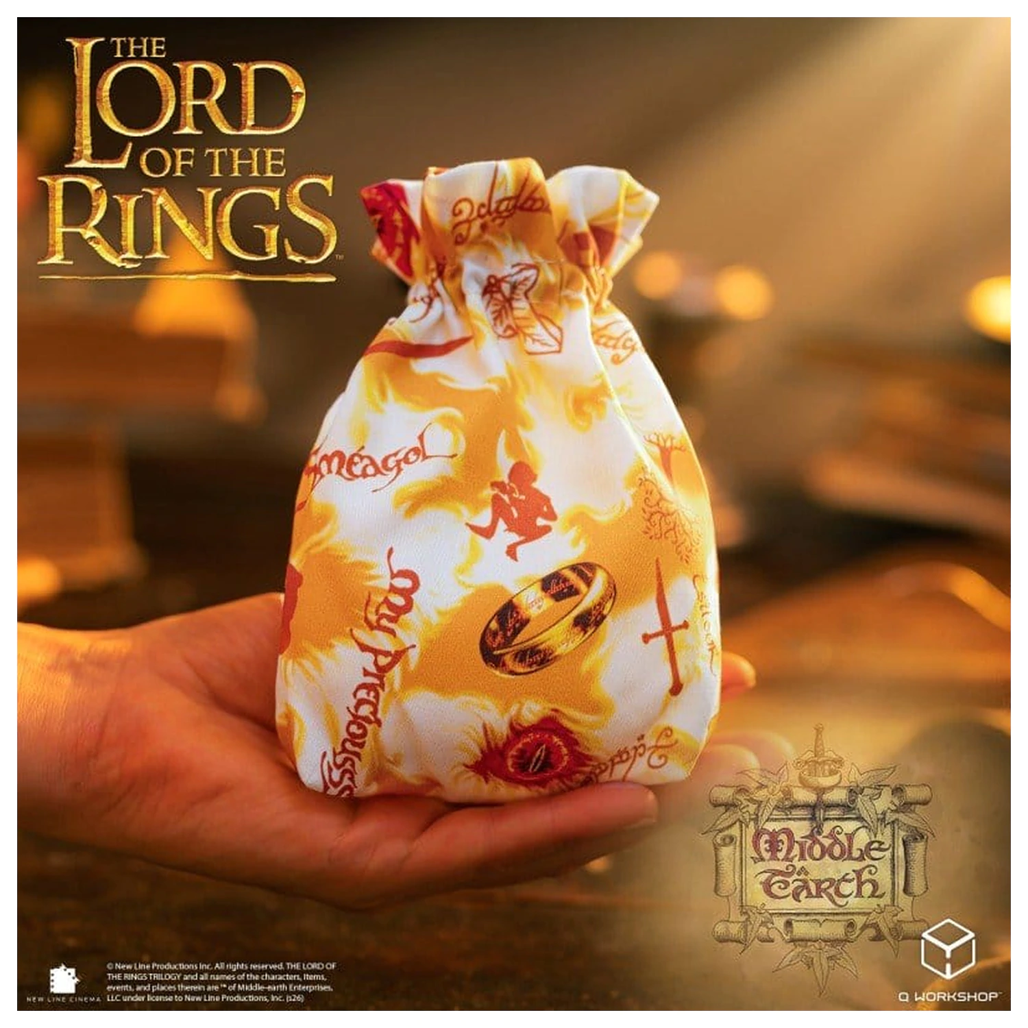 The Lord of the Rings Ring-bearers Full Art sáček na kostky fotografii produktu
