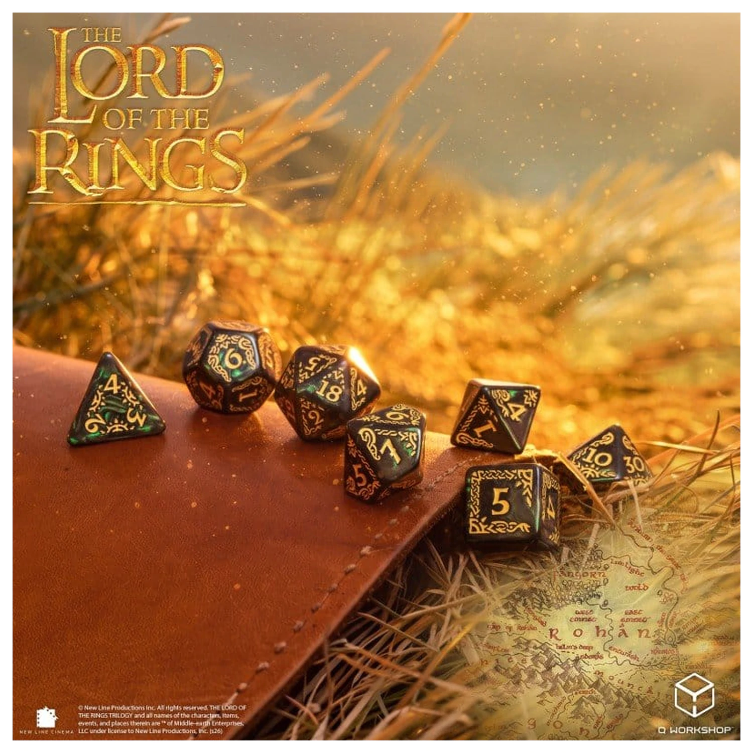 The Lord of the Rings Sada 7 kostek Rohan fotografii produktu