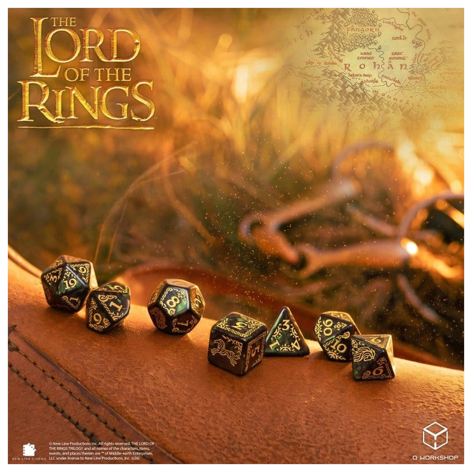 The Lord of the Rings Sada 7 kostek Rohan fotografii produktu