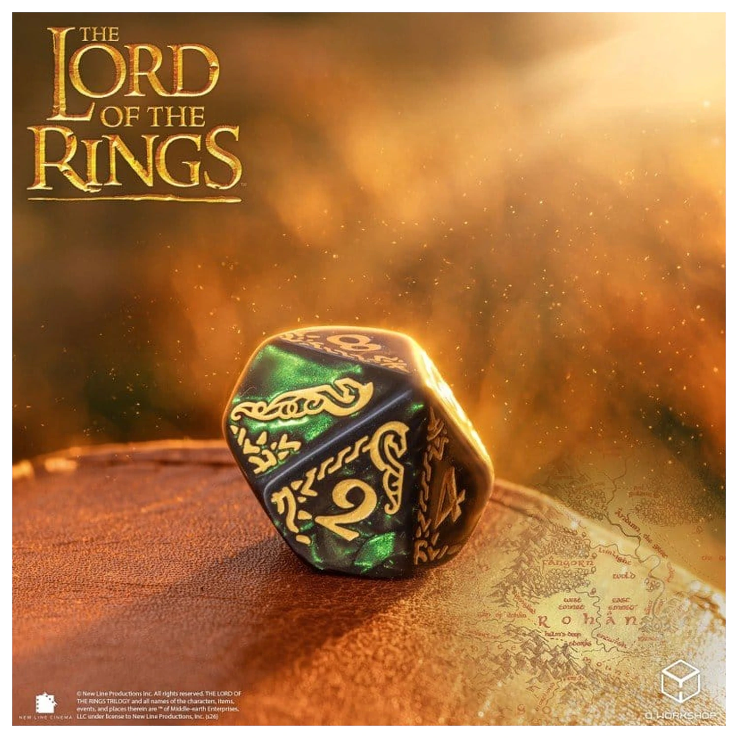 The Lord of the Rings Sada 7 kostek Rohan fotografii produktu