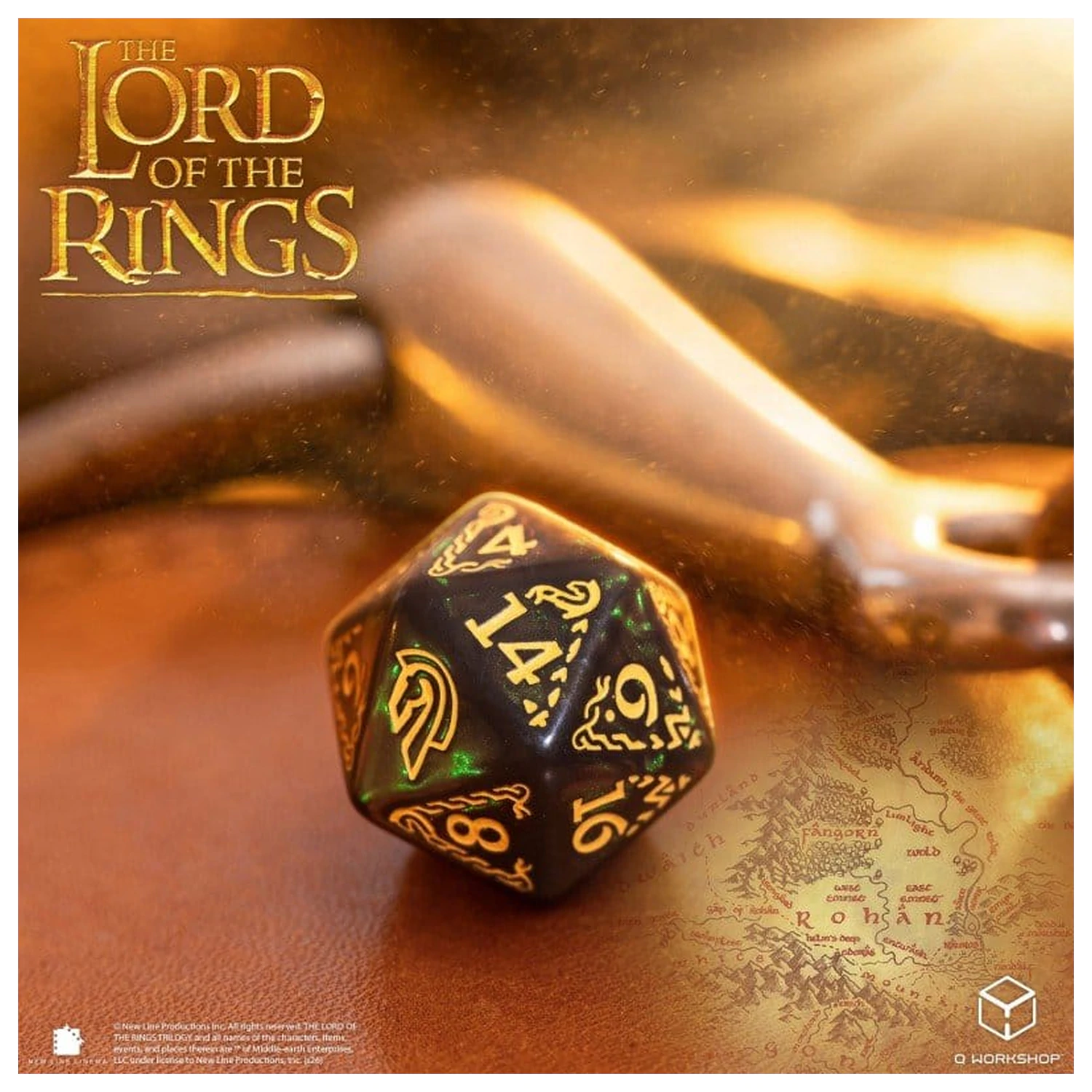 The Lord of the Rings Sada 7 kostek Rohan fotografii produktu