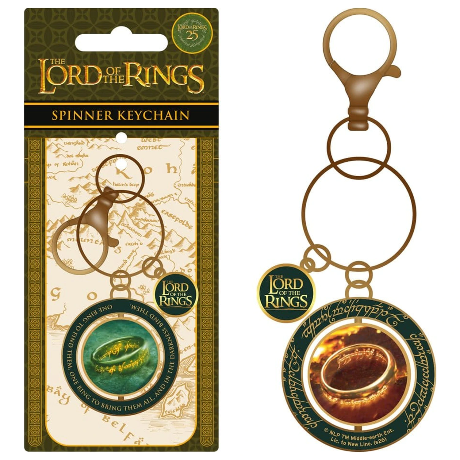 The Lord of the Rings Spiner klíčenka Epická cesta fotografii produktu