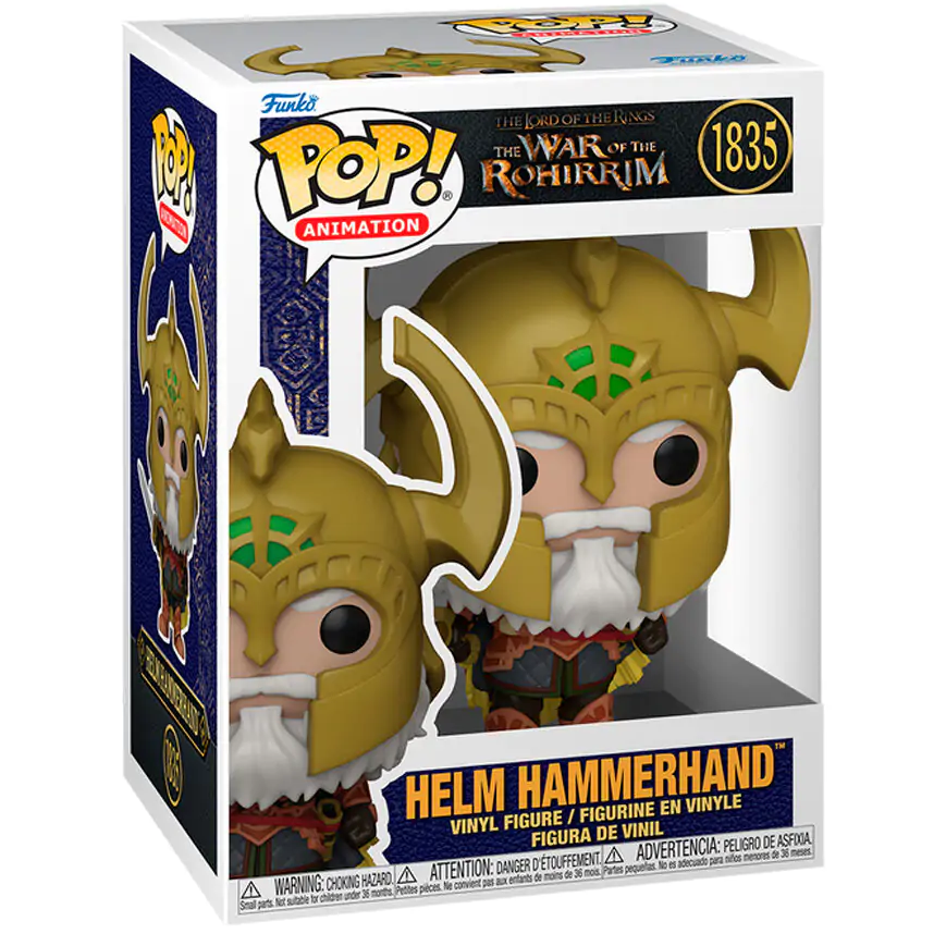 The Lord of the Rings: The War of the Rohirrim Funko POP! Movies Vinylová figurka Helm Hammerhand 9 cm fotografii produktu