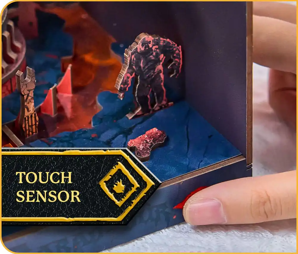 The Lord of the Rings Tiny Adventures Kniha Nook Mini Diorama Barad-Dûr 23 cm fotografii produktu