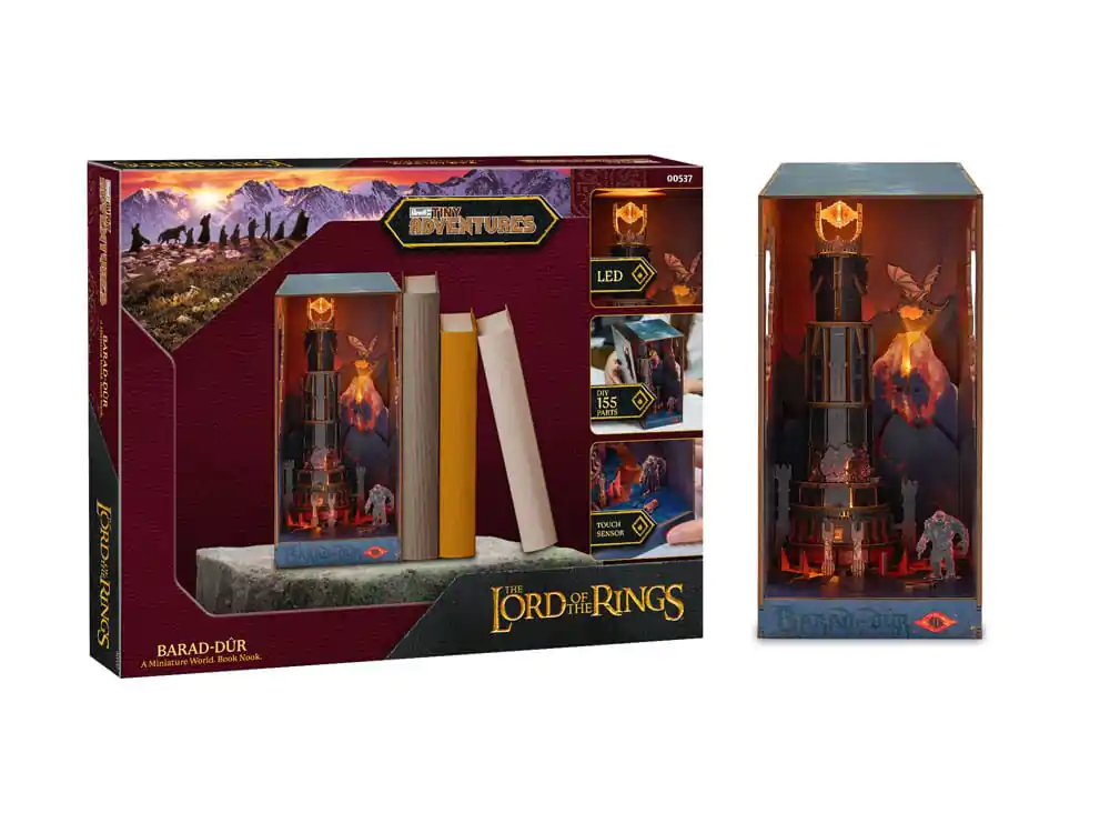 The Lord of the Rings Tiny Adventures Kniha Nook Mini Diorama Barad-Dûr 23 cm fotografii produktu