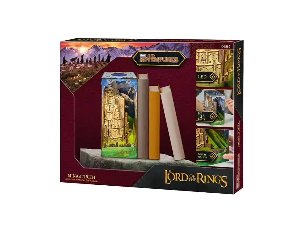 The Lord of the Rings Tiny Adventures Kniha Nook Mini Dioráma Minas Tirith 23 cm fotografii produktu