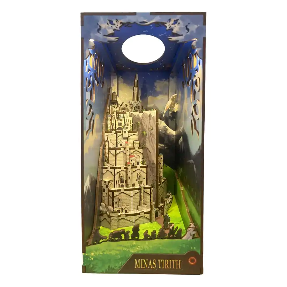 The Lord of the Rings Tiny Adventures Kniha Nook Mini Dioráma Minas Tirith 23 cm fotografii produktu