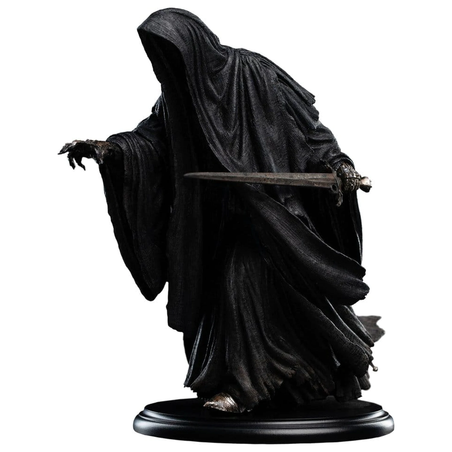 The Lord of the Rings Trilogy Mini socha Ringwraith v Prancing Pony 18 cm fotografii produktu