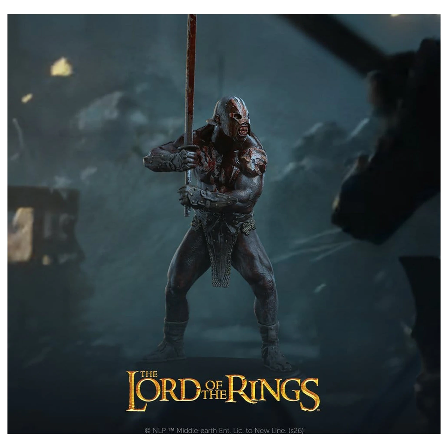 The Lord of the Rings Mini soška Uruk-hai Berserker 24 cm fotografii produktu