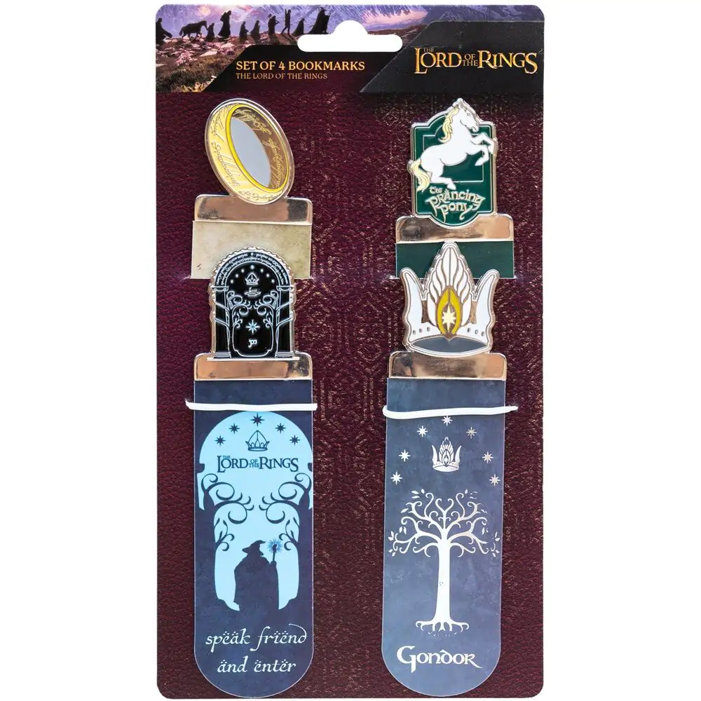 The Lord Of Things 4 bookmark set - sada 4 záložek fotografii produktu