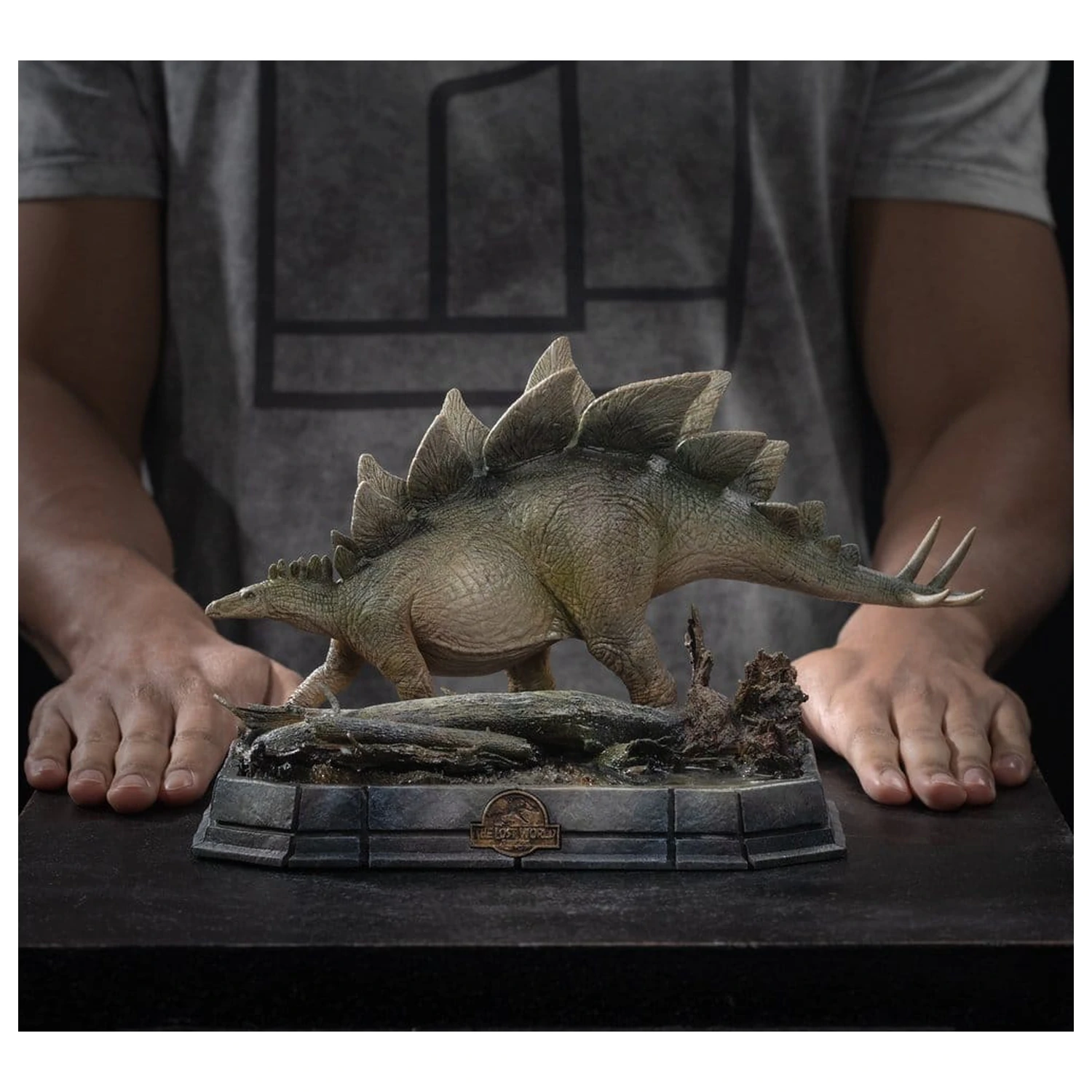 The Lost World: Jurassic Park Icons Socha Stegosaurus 18 cm fotografii produktu