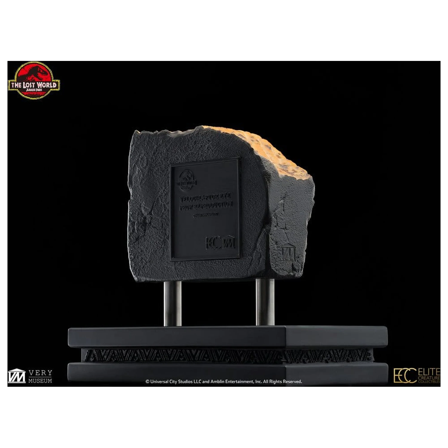 The Lost World: Jurassic Park Replica Bust Male Velociraptor Eye Prop 23 cm fotografii produktu